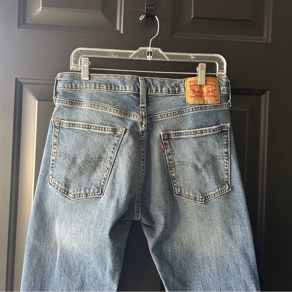 Levi's 513 Straight Blue Jeans 30 x 30 - Picture 5 of 10